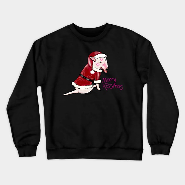 Merry Kissmas Crewneck Sweatshirt by BRobinson